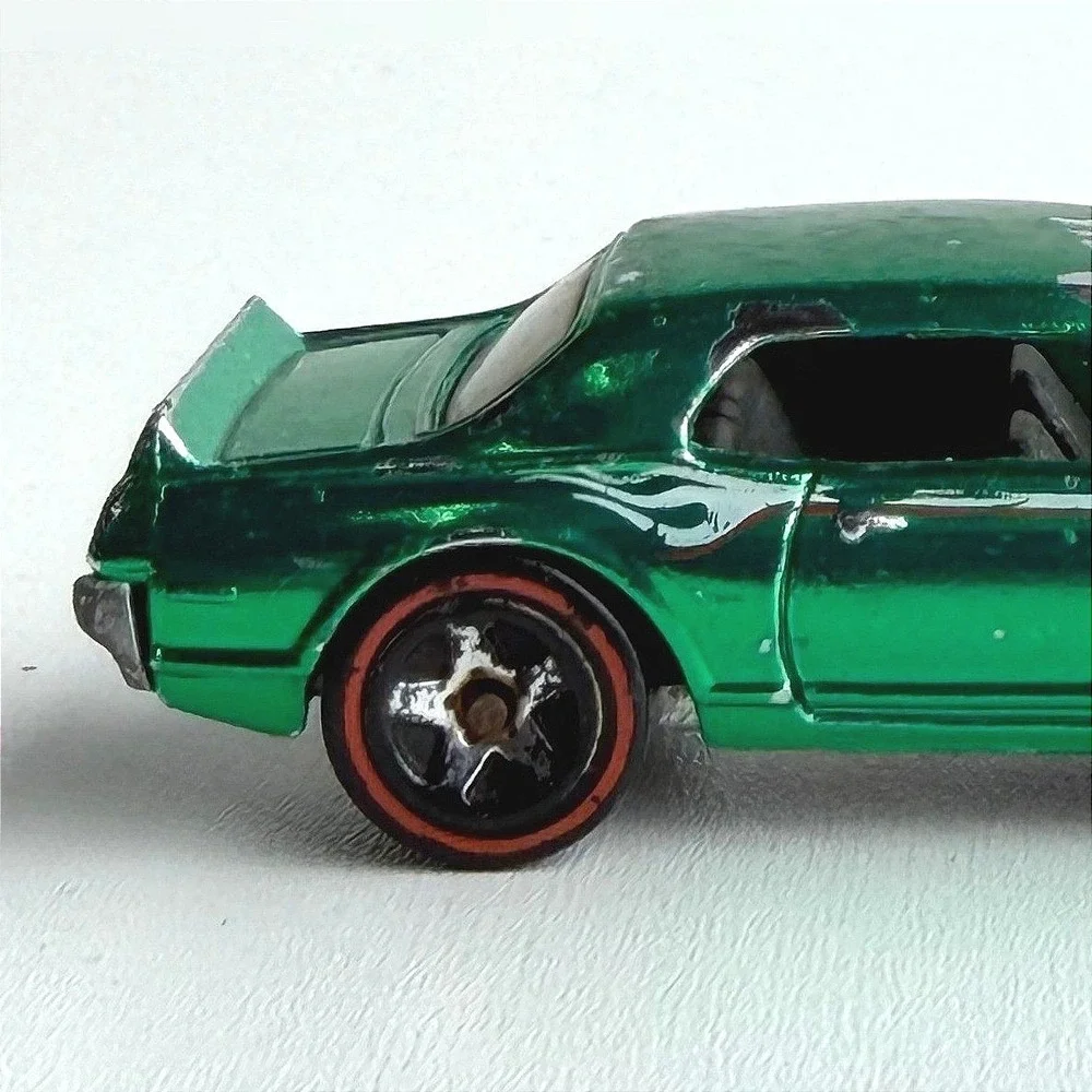 Vintage Hot Wheels 1967 Nitty Gritty Kitty Redline Car Green Rare Flames Custom‎